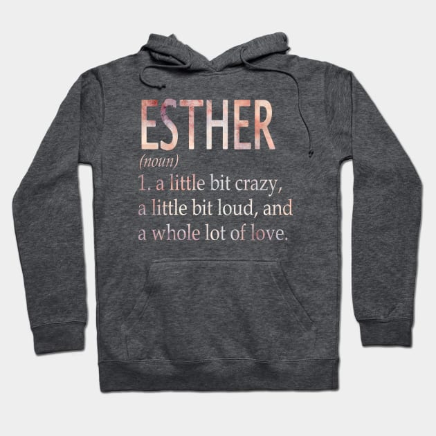 Esther Girl Name Definition Hoodie by ThanhNga